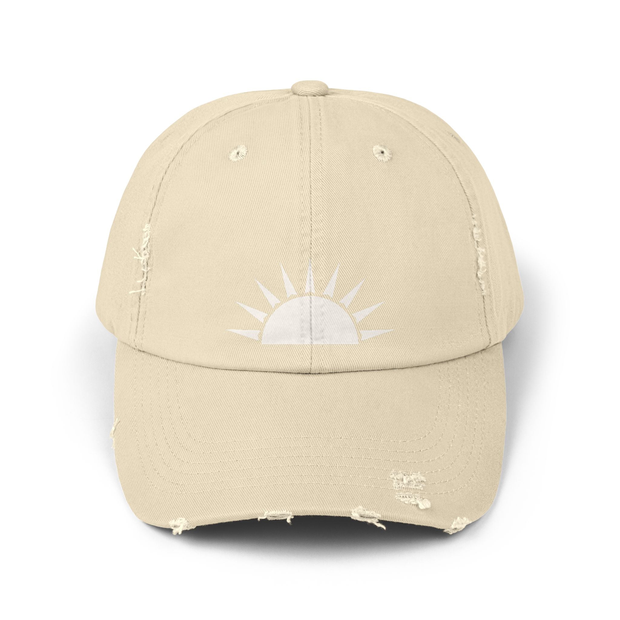 Distressed Sunrise Cap
