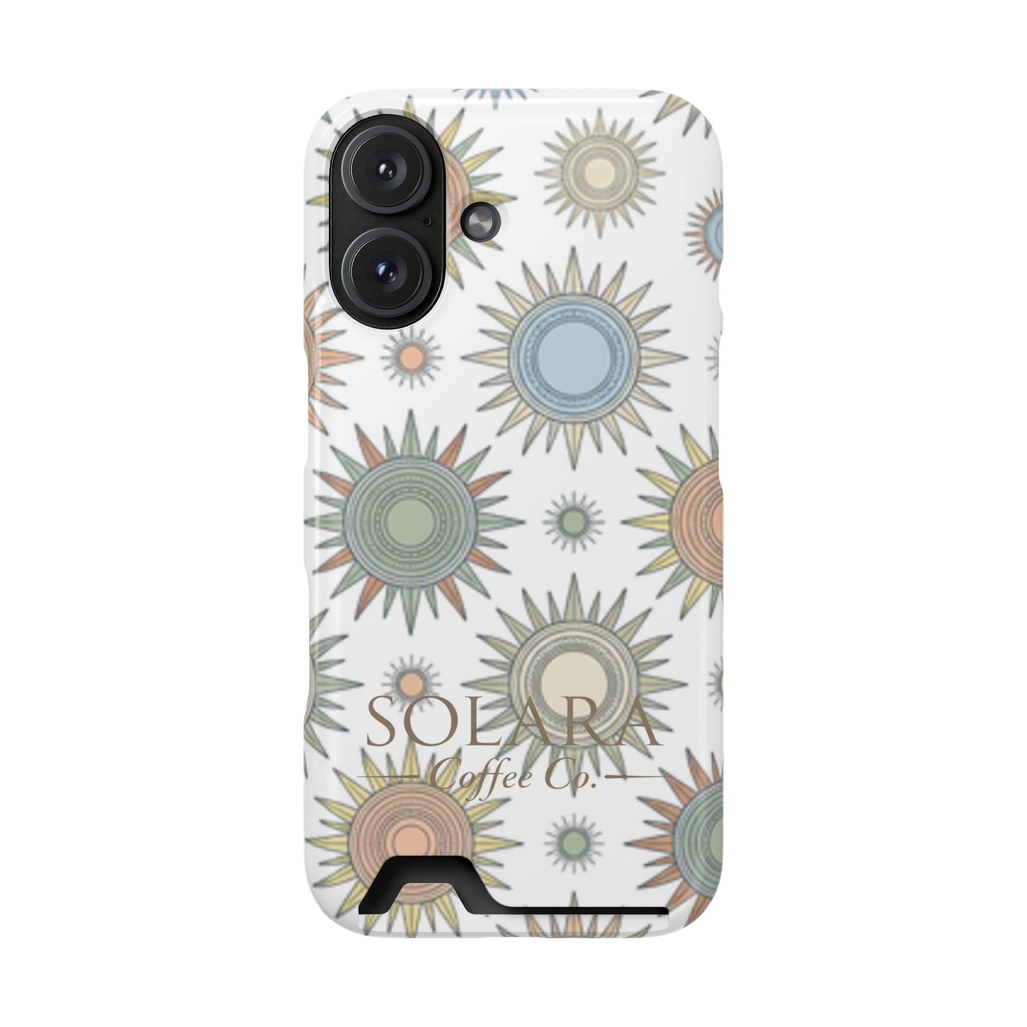 Sunburst Card Holder Phone Case