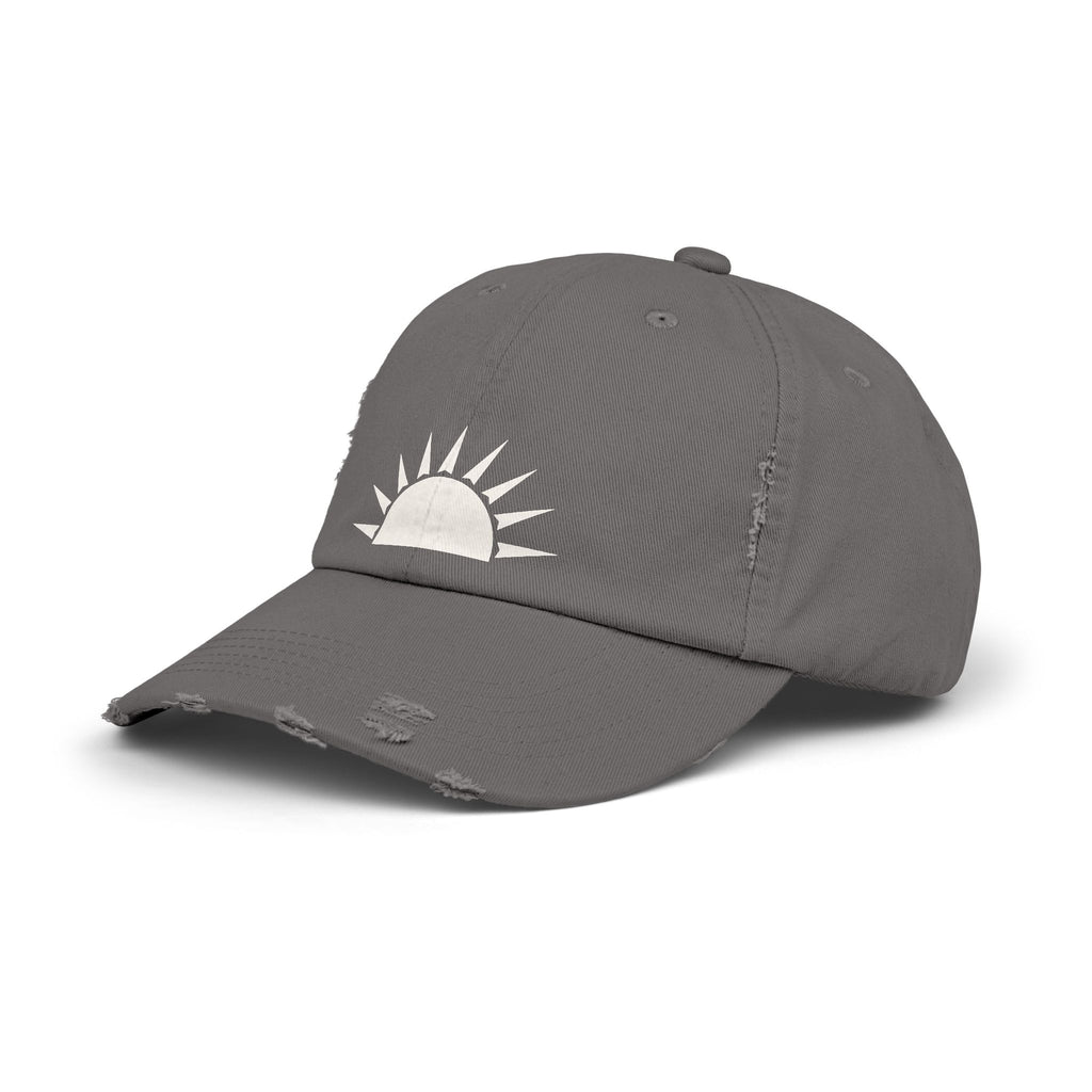 Distressed Sunrise Cap
