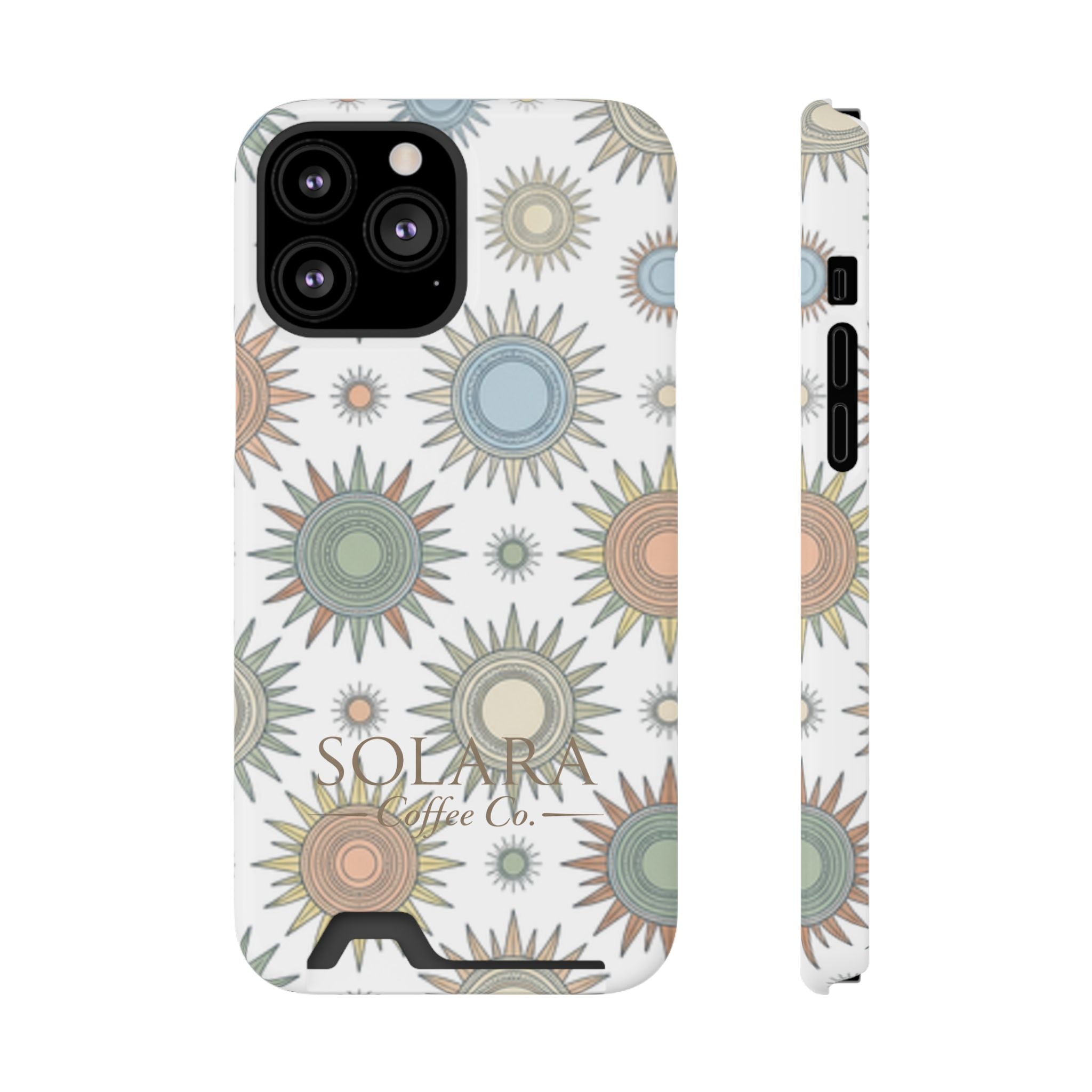 Sunburst Card Holder Phone Case