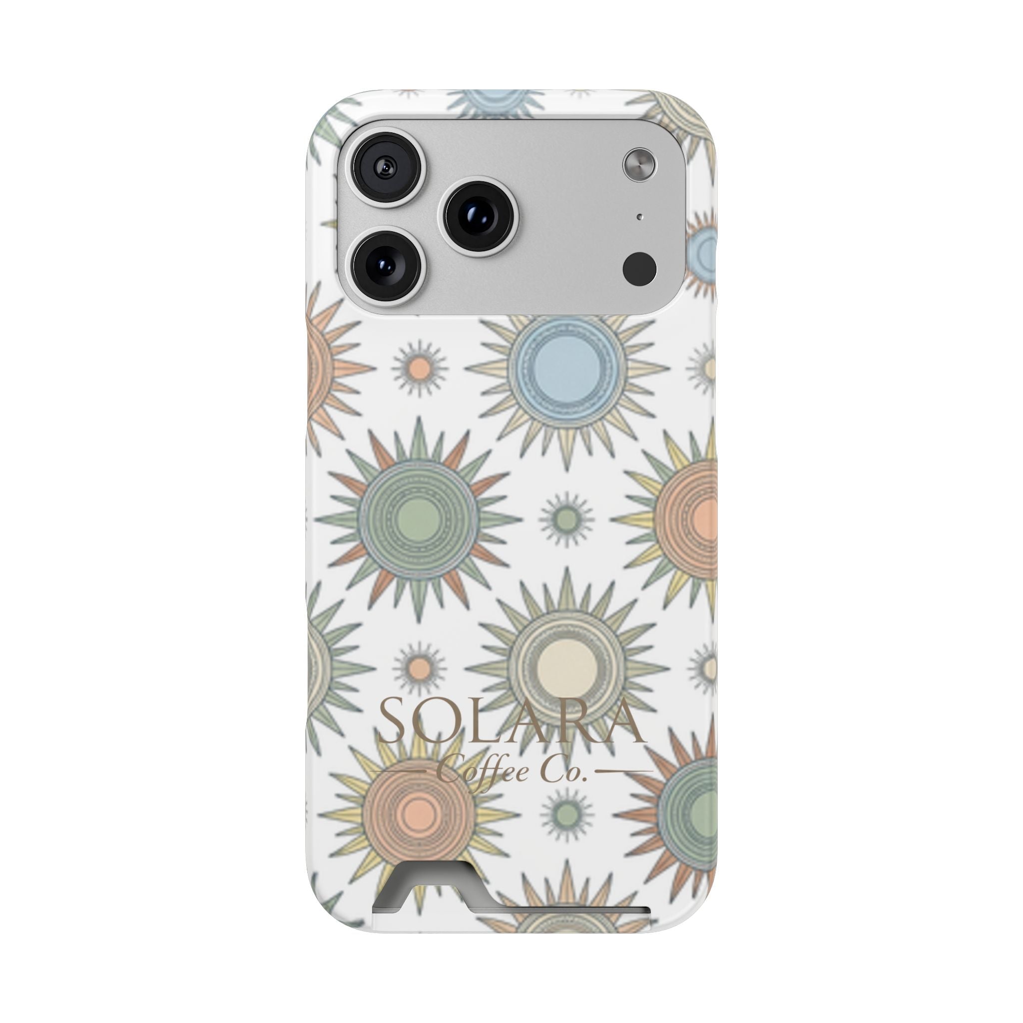 Sunburst Card Holder Phone Case