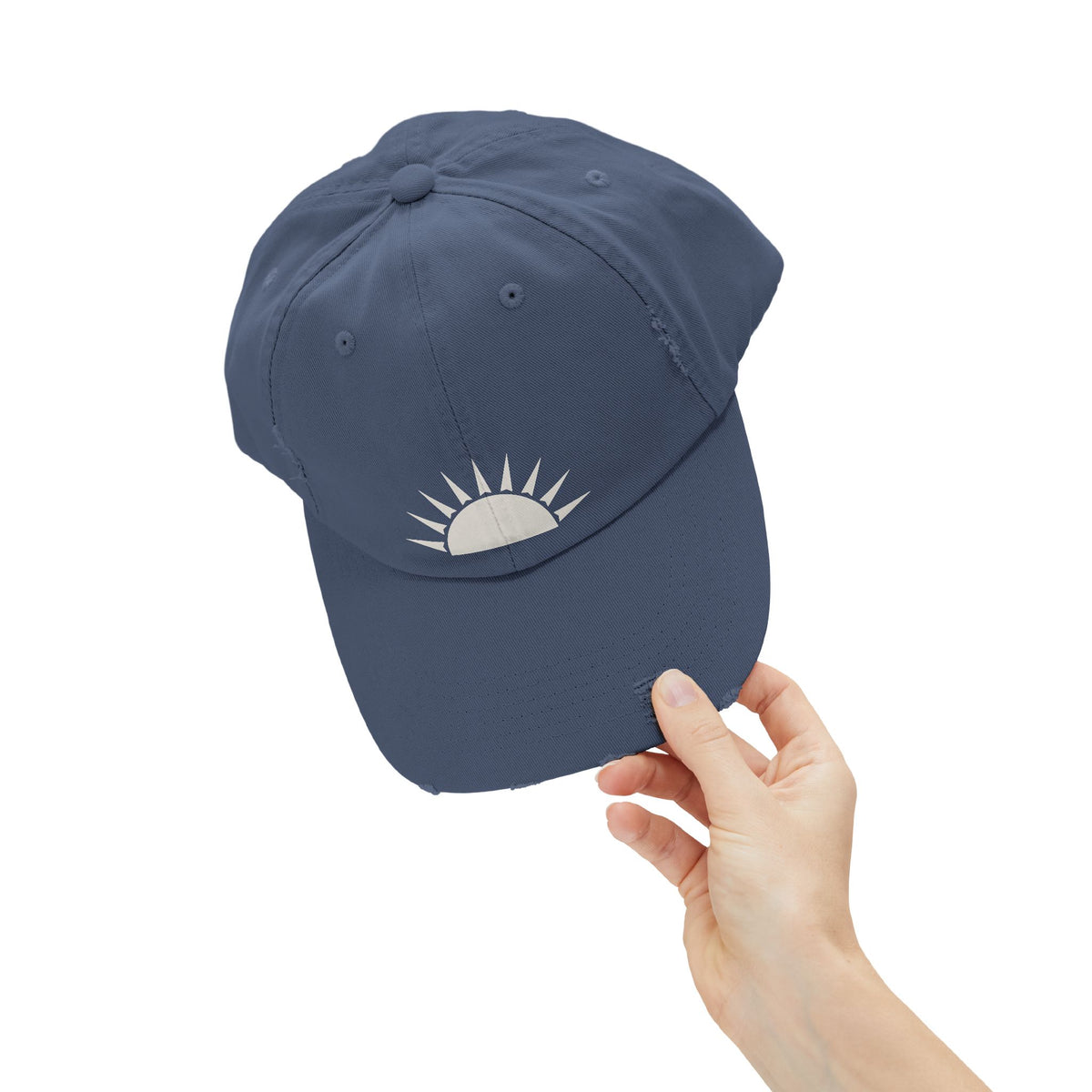 Distressed Sunrise Cap