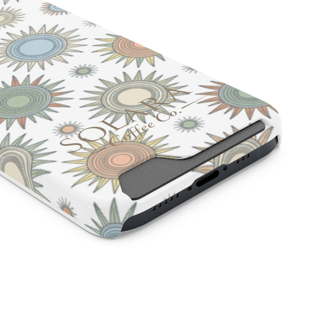 Sunburst Card Holder Phone Case