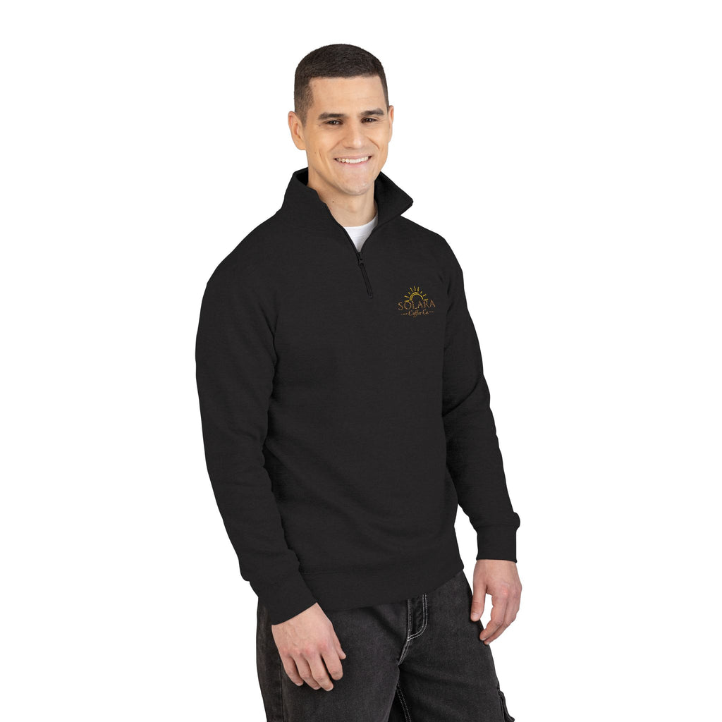 Solara Fleece Pullover — Lightweight Quarter-Zip Sweatshirt