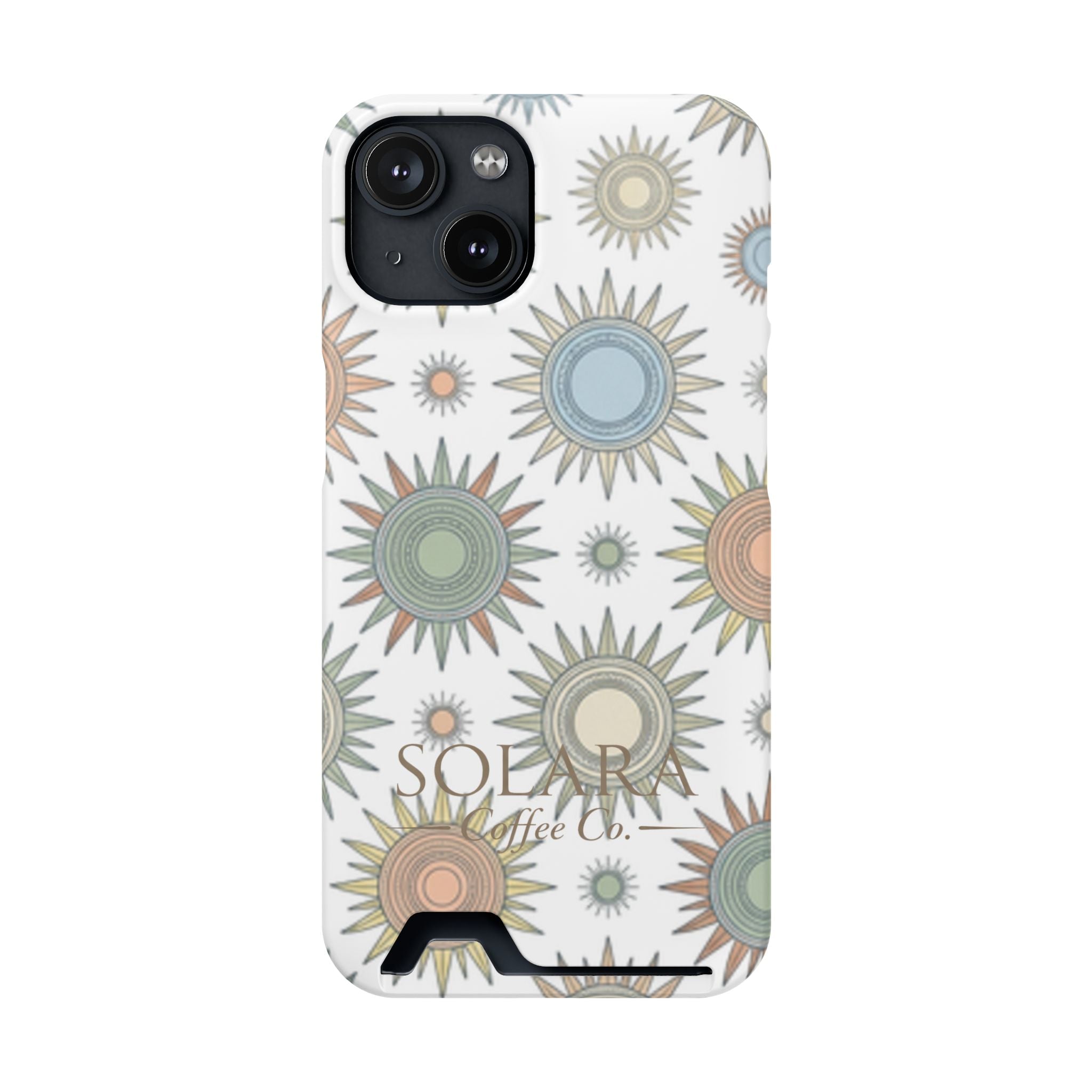 Sunburst Card Holder Phone Case
