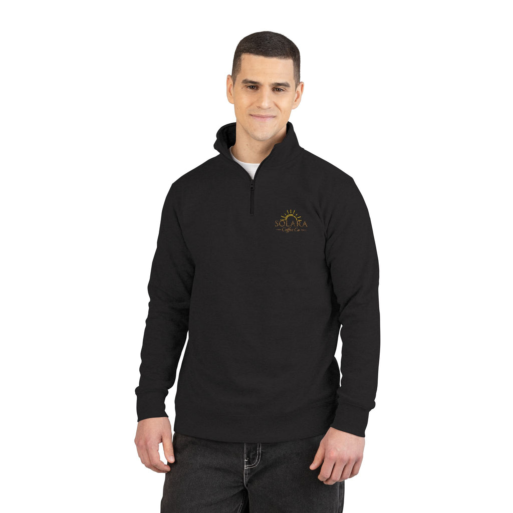 Solara Fleece Pullover — Lightweight Quarter-Zip Sweatshirt