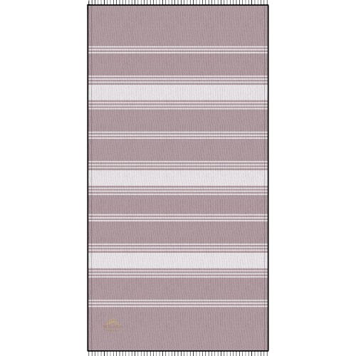 Solara Striped Beach Throw — Lightweight Turkish-Style Towel
