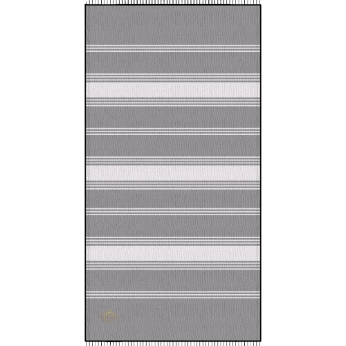 Solara Striped Beach Throw — Lightweight Turkish-Style Towel