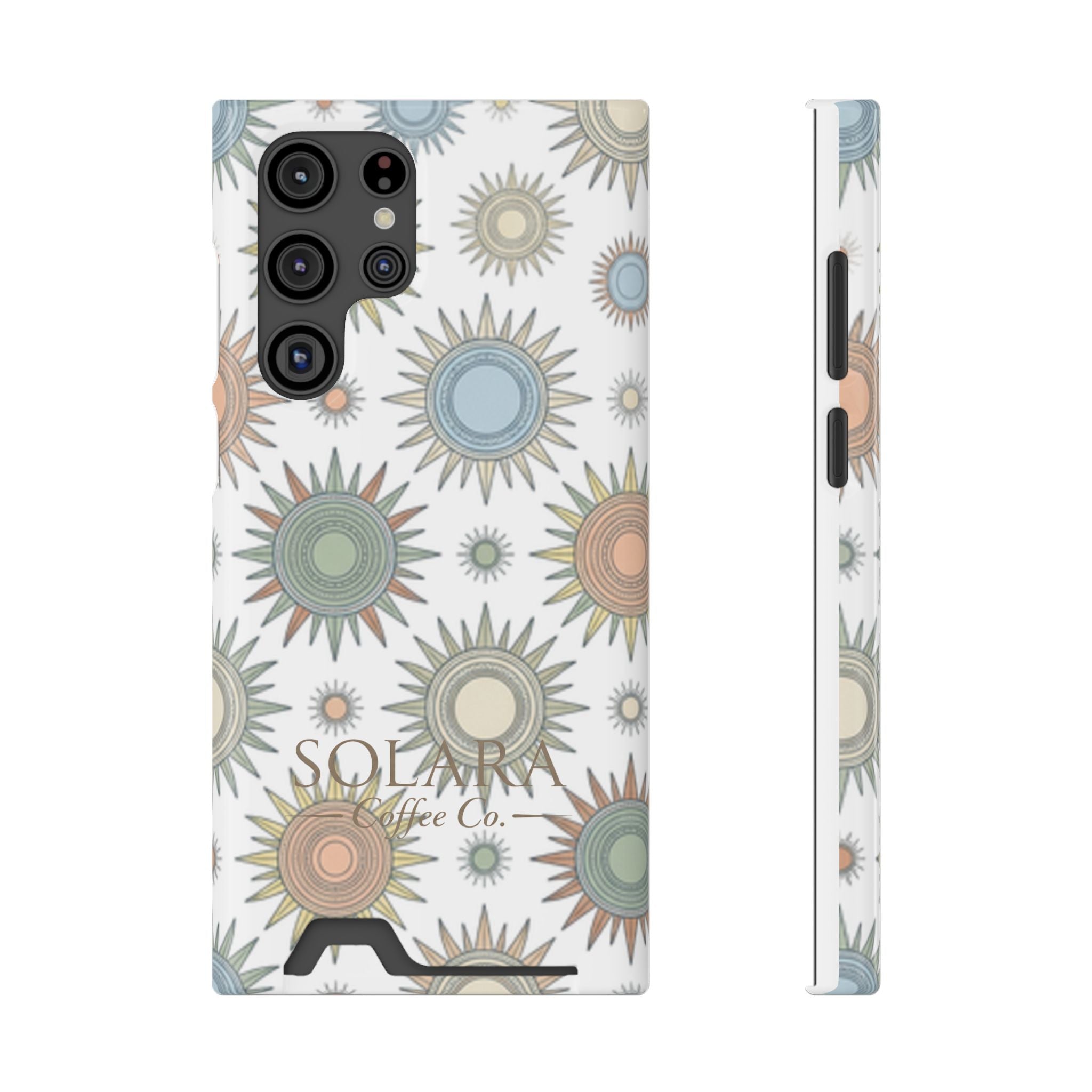 Sunburst Card Holder Phone Case