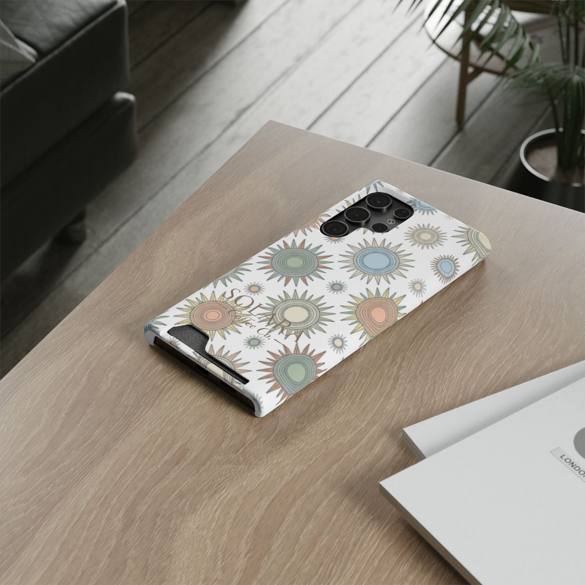 Sunburst Card Holder Phone Case