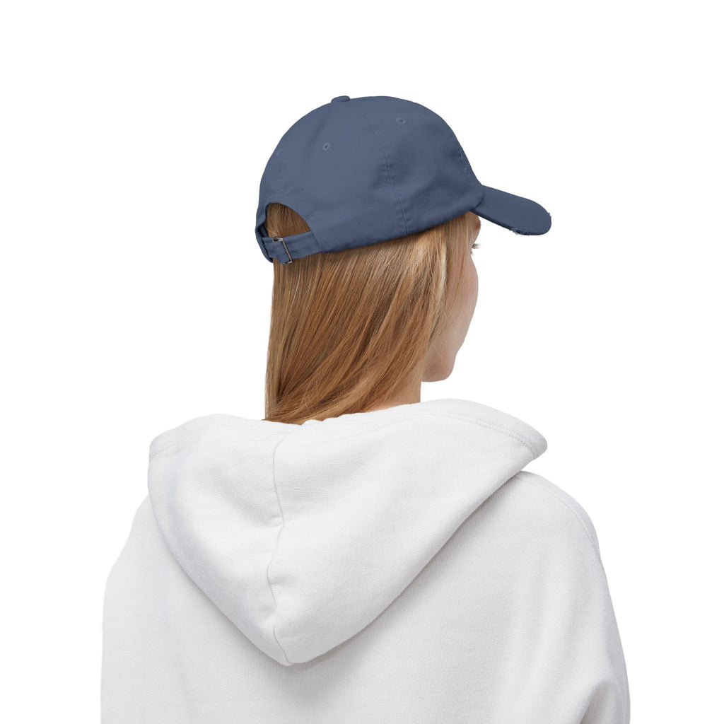 Distressed Sunrise Cap