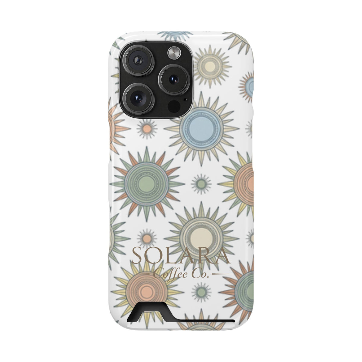 Sunburst Card Holder Phone Case