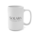 Solara Coffee Co. 15oz Ceramic Mug - White