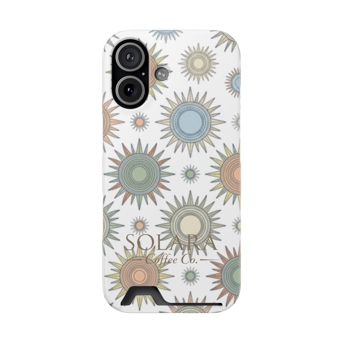 Sunburst Card Holder Phone Case