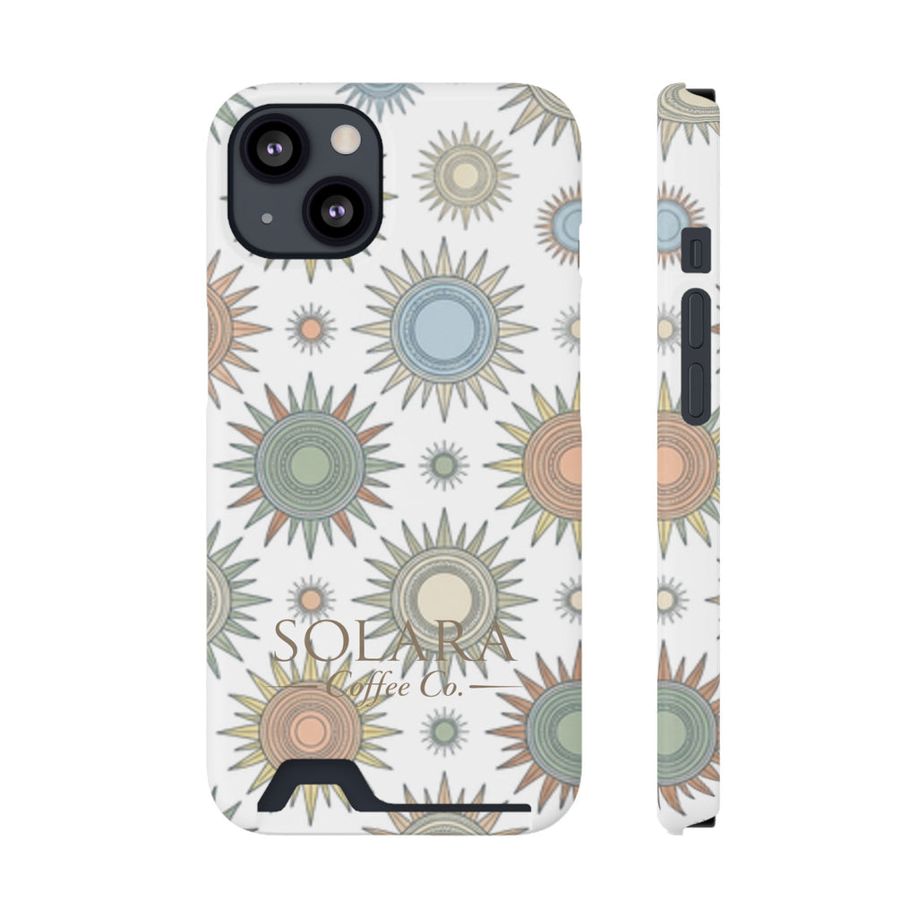 Sunburst Card Holder Phone Case