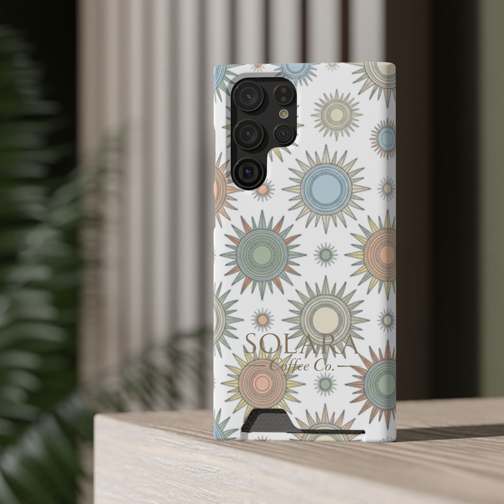 Sunburst Card Holder Phone Case