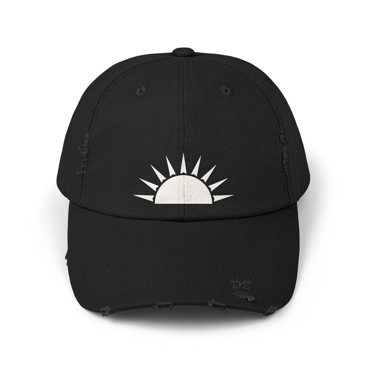Distressed Sunrise Cap