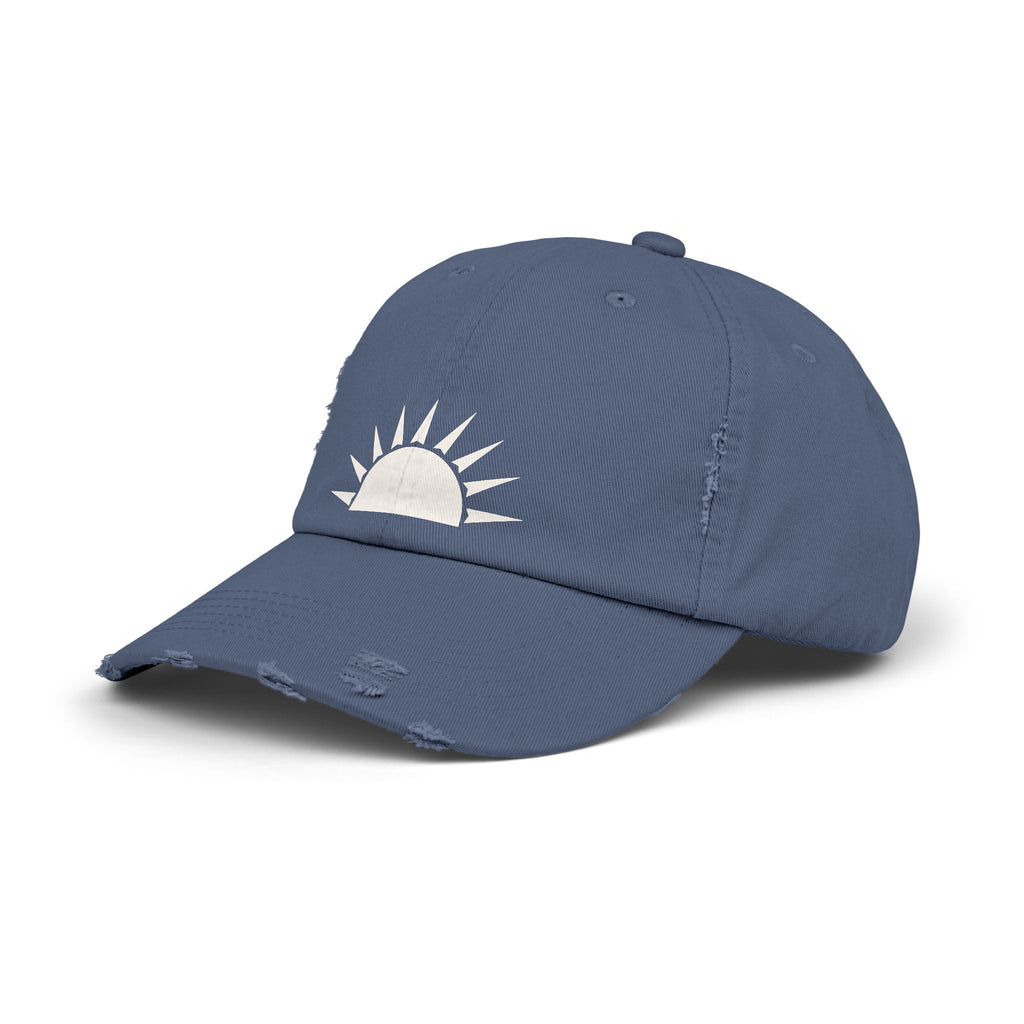 Distressed Sunrise Cap
