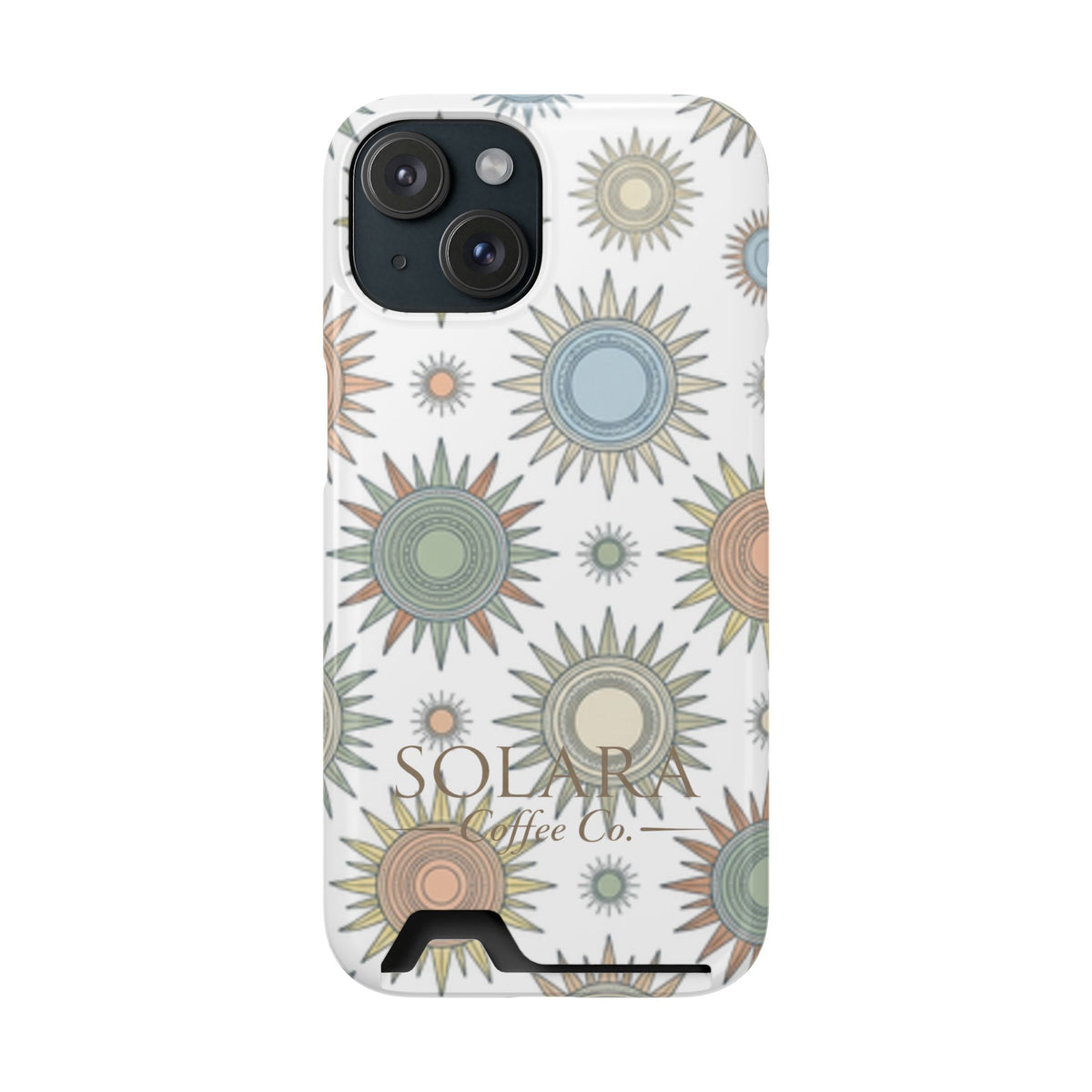 Sunburst Card Holder Phone Case