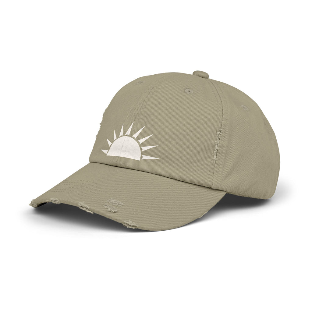 Distressed Sunrise Cap