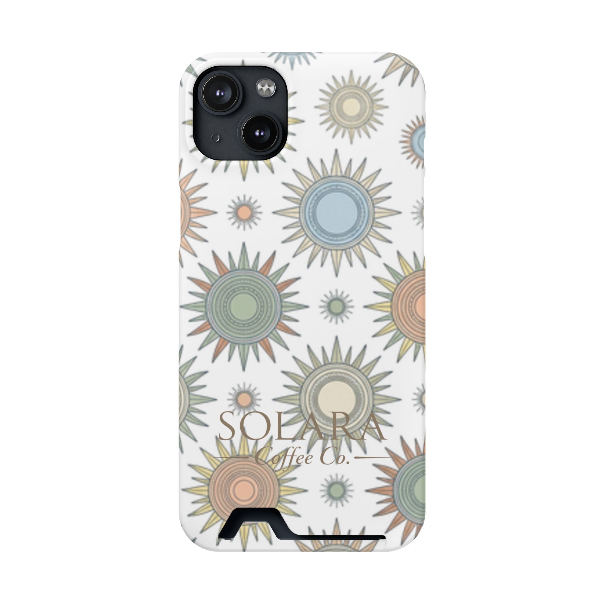 Sunburst Card Holder Phone Case