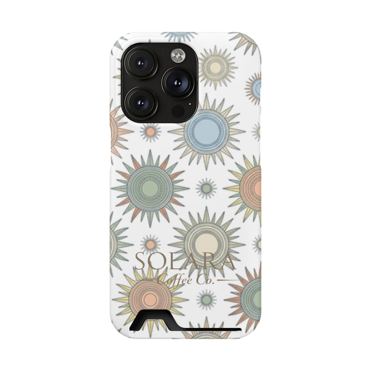 Sunburst Card Holder Phone Case
