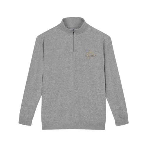 Solara Fleece Pullover — Lightweight Quarter-Zip Sweatshirt