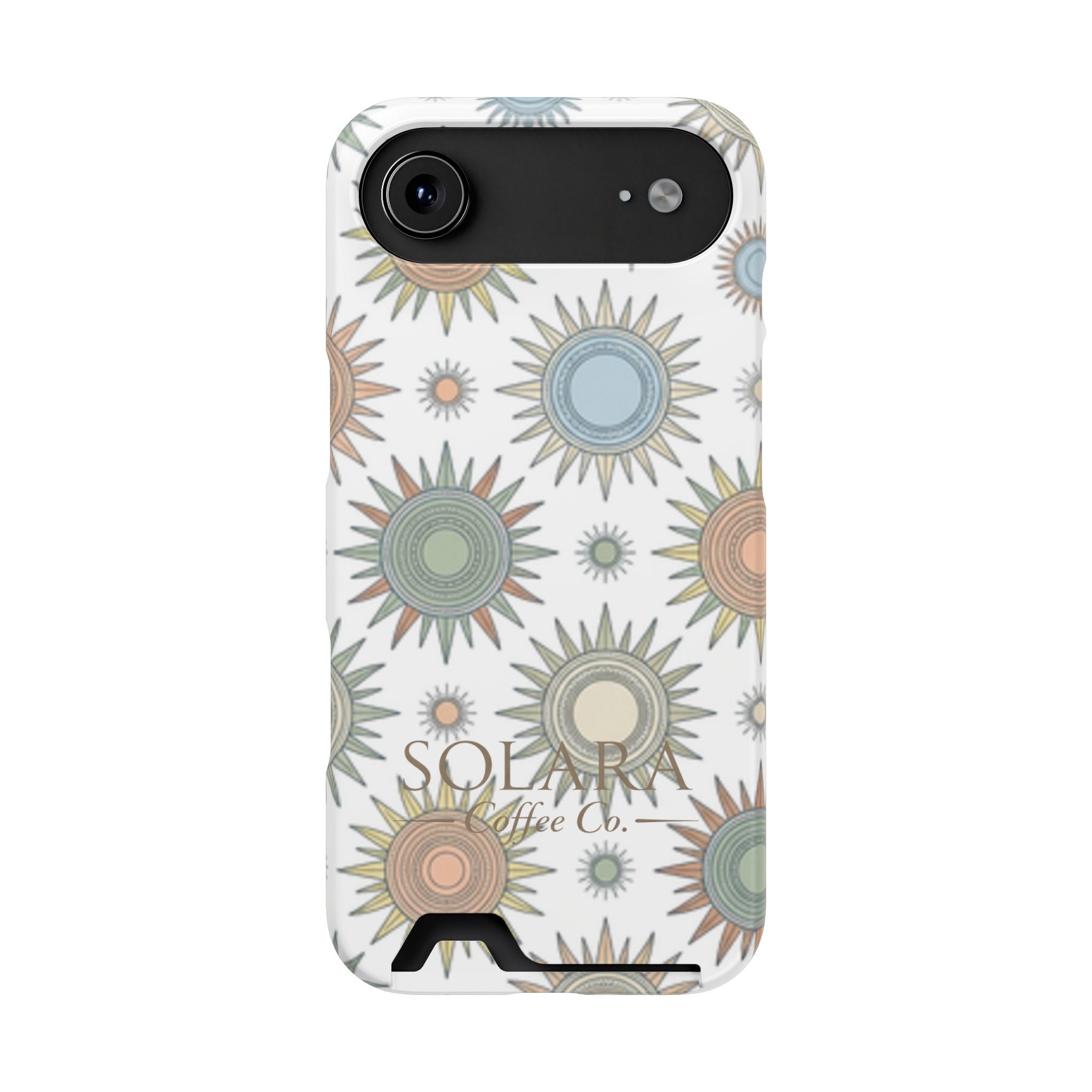 Sunburst Card Holder Phone Case
