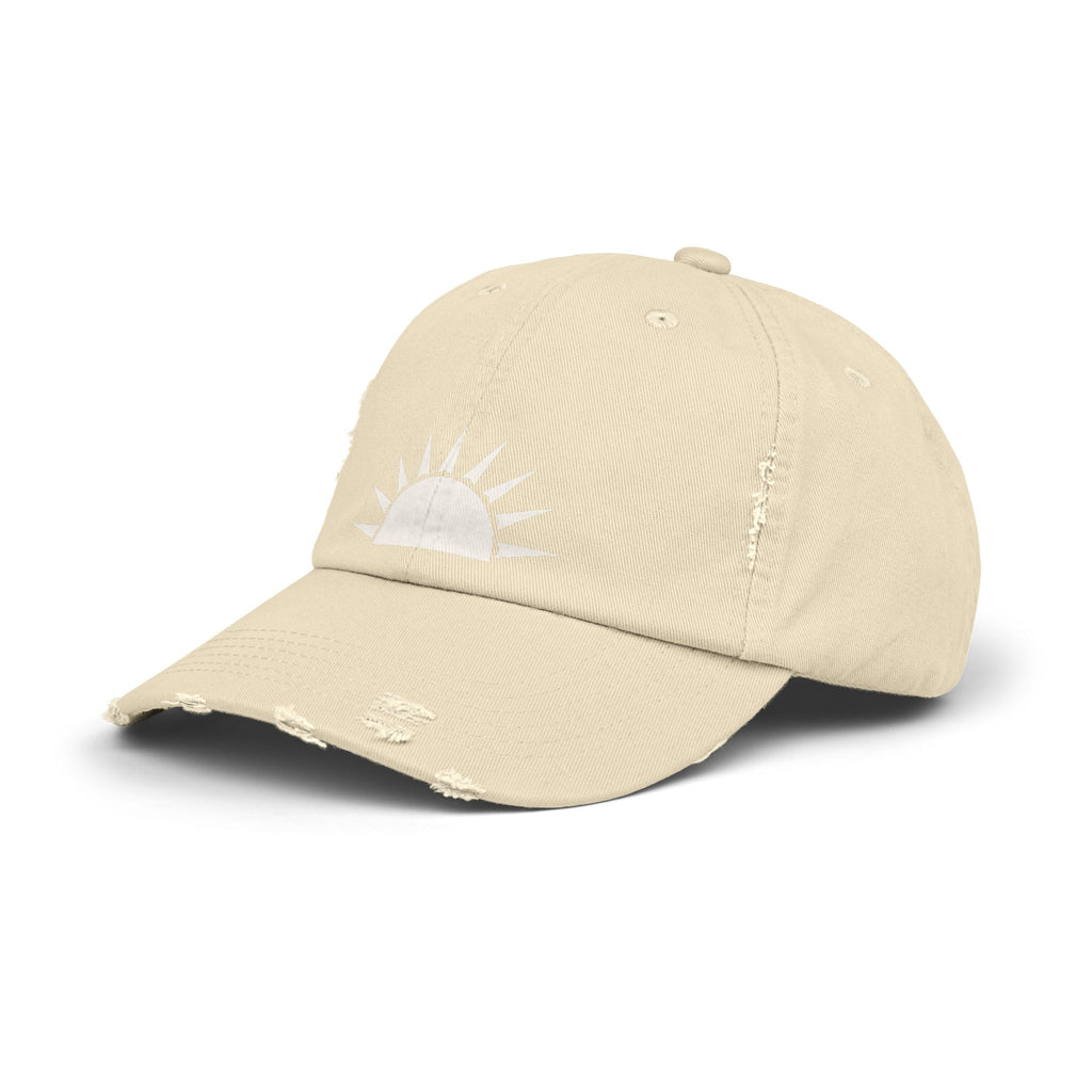 Distressed Sunrise Cap