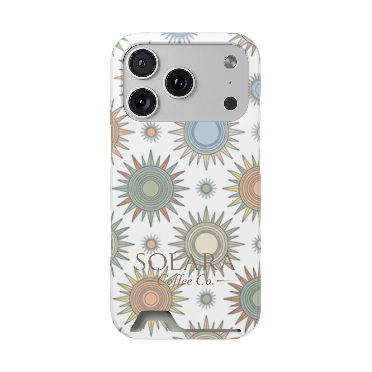 Sunburst Card Holder Phone Case
