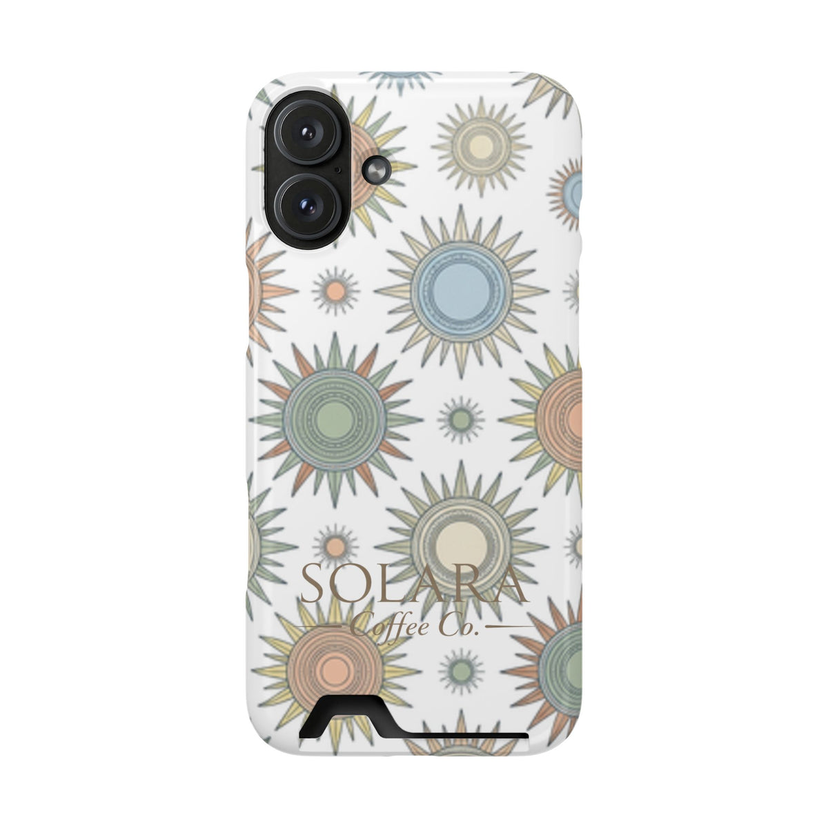 Sunburst Card Holder Phone Case